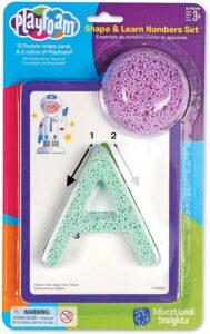 Play foam shape & learn Alphabet set